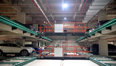 全區(qū)首家全自動智能停車場 緩解就醫(yī)“停車難”