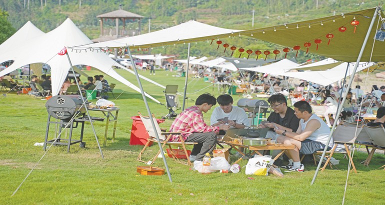 蕉城“五一”吸金4億元